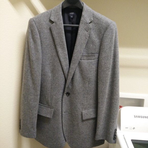 J. Crew Other - J.Crew Ludlow - Tweed Wool Blazer / Sport Coat / Size 38R / Grey/Charcoal